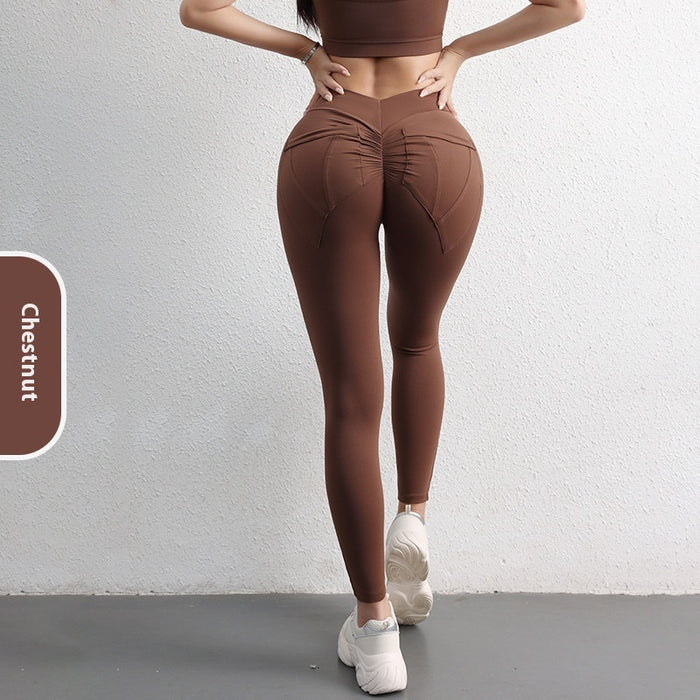 Leggings de talle alto con bolsillos