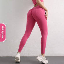 Leggings de talle alto con bolsillos