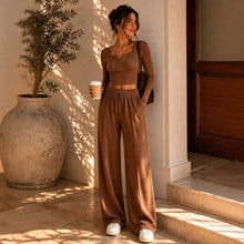 Conjunto Canalé Top y Pantalón Palazzo Mujer