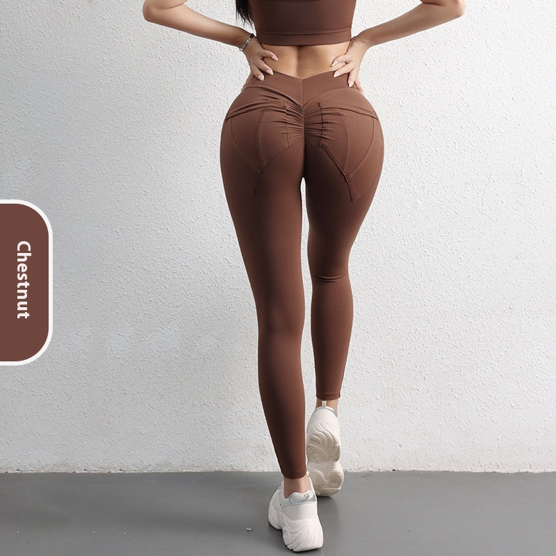 Leggings de talle alto con bolsillos