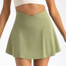 Skort cruzado de tenis y golf